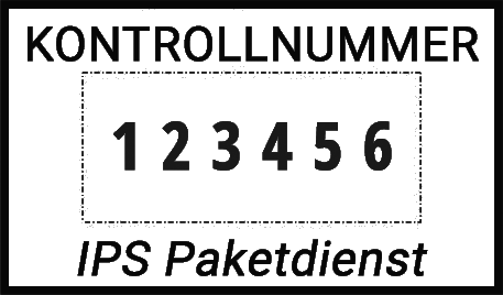 COLOP CLASSIC LINE 2106/P Ziffernstempel 41x24 mm BLAU