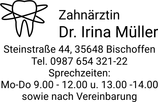 Colop Greenline 2300 Textstempel 45x30 mm BLAU