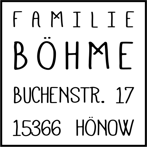 Trodat Printy 4924 Textstempel 40x40 mm BLAU