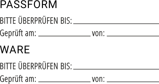 Trodat Printy 4928 Abdruck 59 x 31 mm SCHWARZ BLAU
