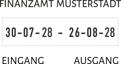 Trodat Professional 5466/PL 4.0 mit Doppeldatum und Text 56x33 mm BLAU