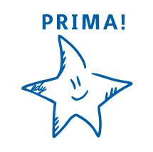 trodat edy FIX - Motivationsstempel Prima - Printy 4922 BLAU BLAU