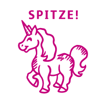 trodat edy FIX - Motivationsstempel Spitze! - Printy 4922 PINK PINK