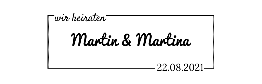 Trodat Printy 4912 Hochzeitsstempel mit Motiv HO – HO1 Wir heiraten – 5 Kissenfarben BLAU BLAU