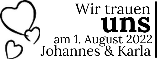 Hochzeitsstempel mit Motiv HO – Wir trauen uns – 5 Kissenfarben BLAU BLAU