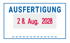 Trodat Office Professional Ausfertigung ZWEIFARBIG