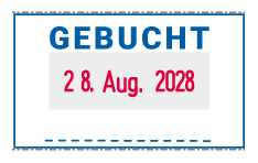 Trodat Office Professional Gebucht ZWEIFARBIG