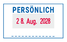 Trodat Office Professional Persönlich ZWEIFARBIG