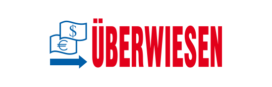 Eco-Printy mit Text: Überwiesen ZWEIFARBIG