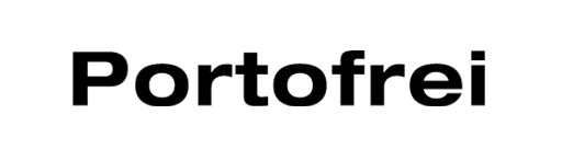 Holzstempel mit Text: Portofrei 