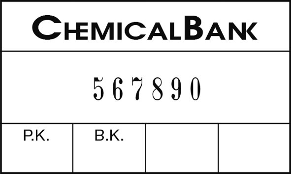 Reiner N53a Numeroteur mit Textplatte 50x30 mm SCHWARZ