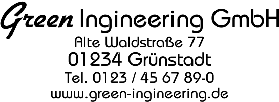 Colop Pocket Stamp Plus 30 Greenline Textstempel 47x18 mm GRÜN BLAU