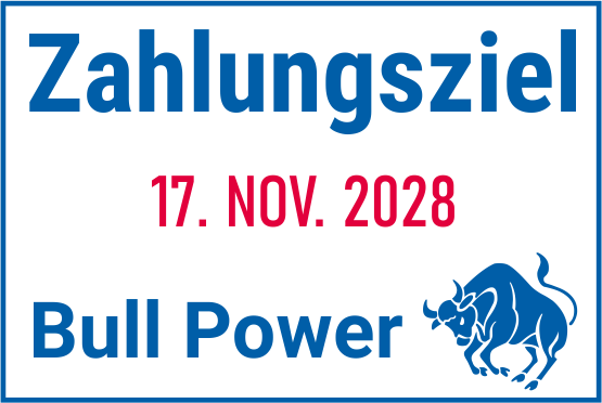 Colop Printer 38 zweifarbiger Datumsstempel mit Text 56x33 mm ZWEIFARBIG