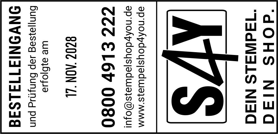 Colop Printer 60 Datumstempel m. Datum hoch 76x37 mm BLAU