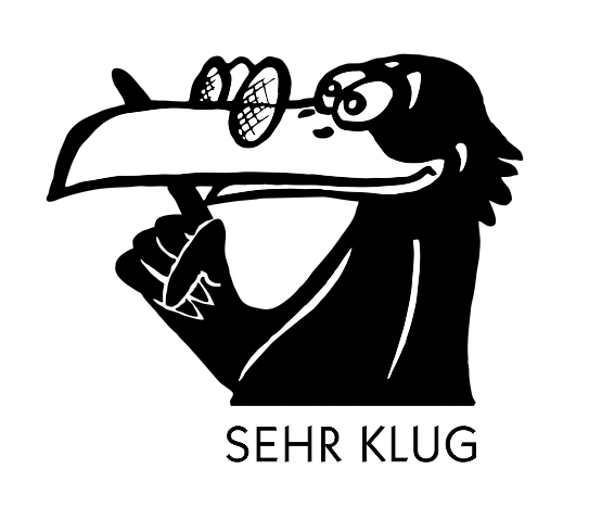 Holz Motivstempel Motiv Q8 Sehr Klug 