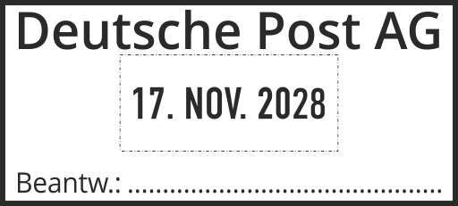 Ersatztextplatte für COLOP CLASSIC LINE 2460 