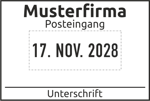 Ersatztextplatte für COLOP Expert Line 3360 