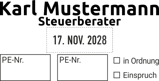 Ersatztextplatte für Trodat Printy 4726 