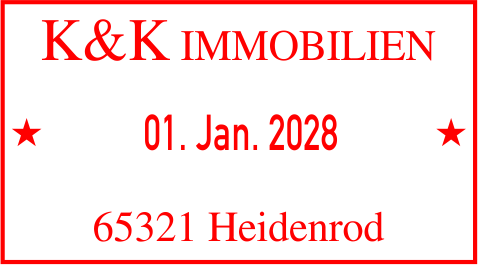 Ersatztextplatte für Trodat Professional 5431 Datumstempel 