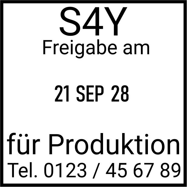 Ersatztextplatte für Colop Printer Q24 Dater 