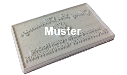 Ersatztextplatten