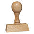Holzstempel eckig