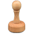Holzstempel rund