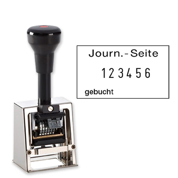 Numeroteure mit Text 