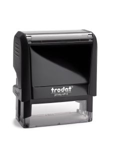 Arztstempel mit Text und Motiv Aesculapstab SCHWARZ SCHWARZ