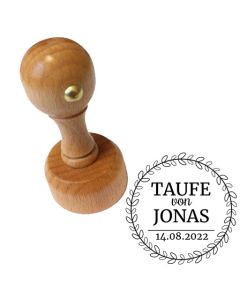 Stempel zur Taufe   
