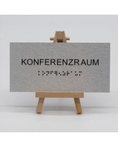 Braille Türschild Konferenzraum  