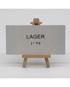 Braille Türschild Lager  