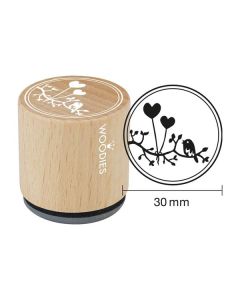 Colop WOODIES Stempel Herzballon  