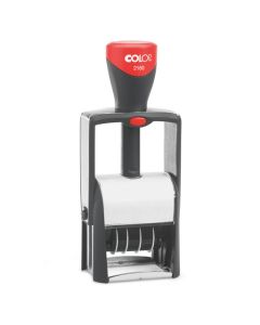 Colop Classic Line 2160/2 zweifarbiger Datumsstempel 41x24 mm  ZWEIFARBIG