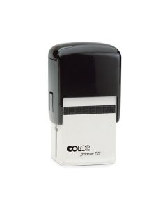 Colop Printer 53 Textstempel 45x30 mm SCHWARZ BLAU