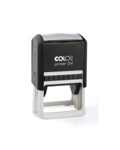 Colop Printer 54 Textstempel 50x40 mm SCHWARZ BLAU