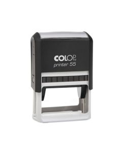 Colop Printer 55 Textstempel 60x40 mm SCHWARZ BLAU