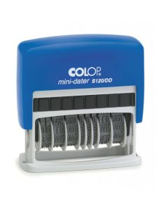 Colop Mini Dater S120/DD Doppeldatum  SCHWARZ