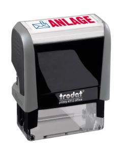 Eco-Printy mit Text: Anlage  ZWEIFARBIG