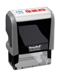 Eco-Printy mit Text: Für Ihre Akten  ZWEIFARBIG