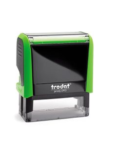 Geocachingstempel Motiv GPS-Gerät GRÜN BLAU