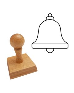 Ausmalstempel Glocke 60 x 60 mm  
