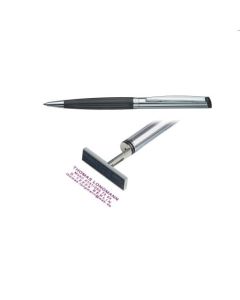 Heri Diagonal Wave 6221 Stempelkugelschreiber 34 x 8 mm  VIOLETT