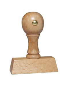 Holzstempel mit Text: Ungültig  