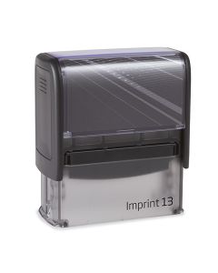 Imprint LP971 mit Text: Dialogpost mit Frankierwelle  BLAU