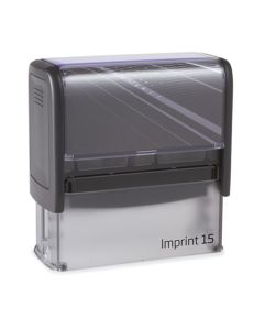 Trodat Imprint 15 - Textstempel Abdruck 69 x 24  mm  BLAU