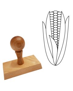 Ausmalstempel Mais 45 x 90 mm  