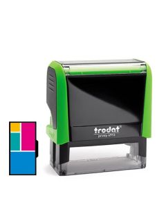 Trodat Printy 4913 Mehrfarbiger Stempel  GRÜN 