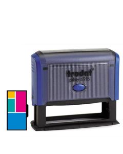 Trodat Printy 4918 Mehrfarbiger Stempel  BLAU 