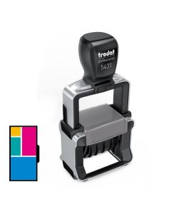 Trodat Professional 5431 Mehrfarbiger Stempel  